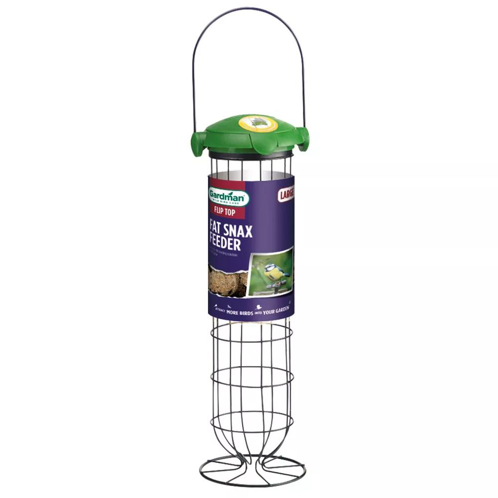 Gardman Flip Top Fat Snax Feeder - Large