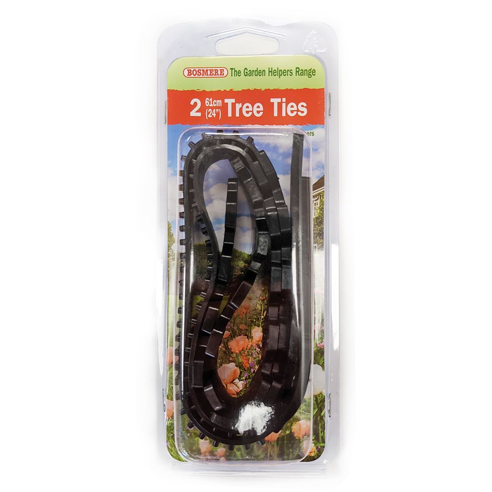 Bosmere 2 Tree Ties 60cm - Pack Of 2