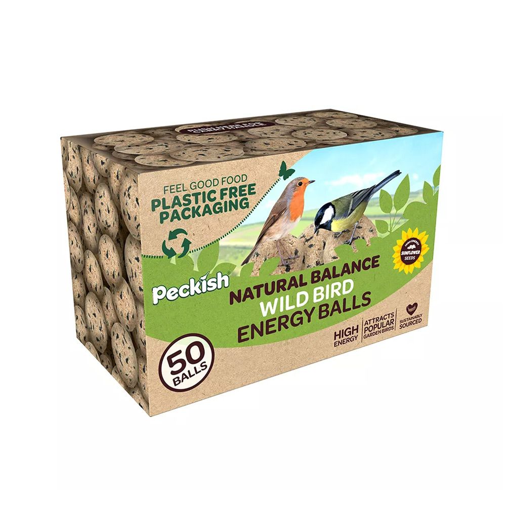 Peckish Natural Balance Energy Balls - 50 Pack