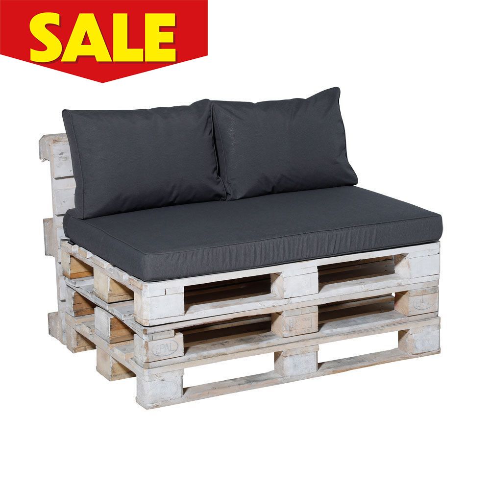 Pallet Cushion Set In Panama Grey