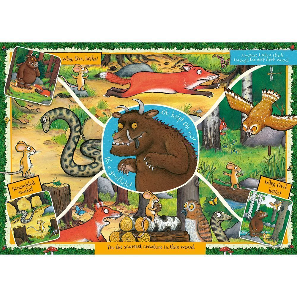 The Gruffalo Giant Floor Jigsaw Puzzle - 24 pieces