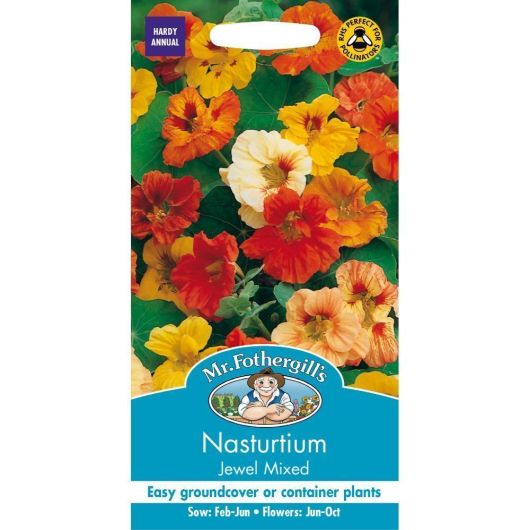 Mr Fothergills Nasturtium Jewel Mixed