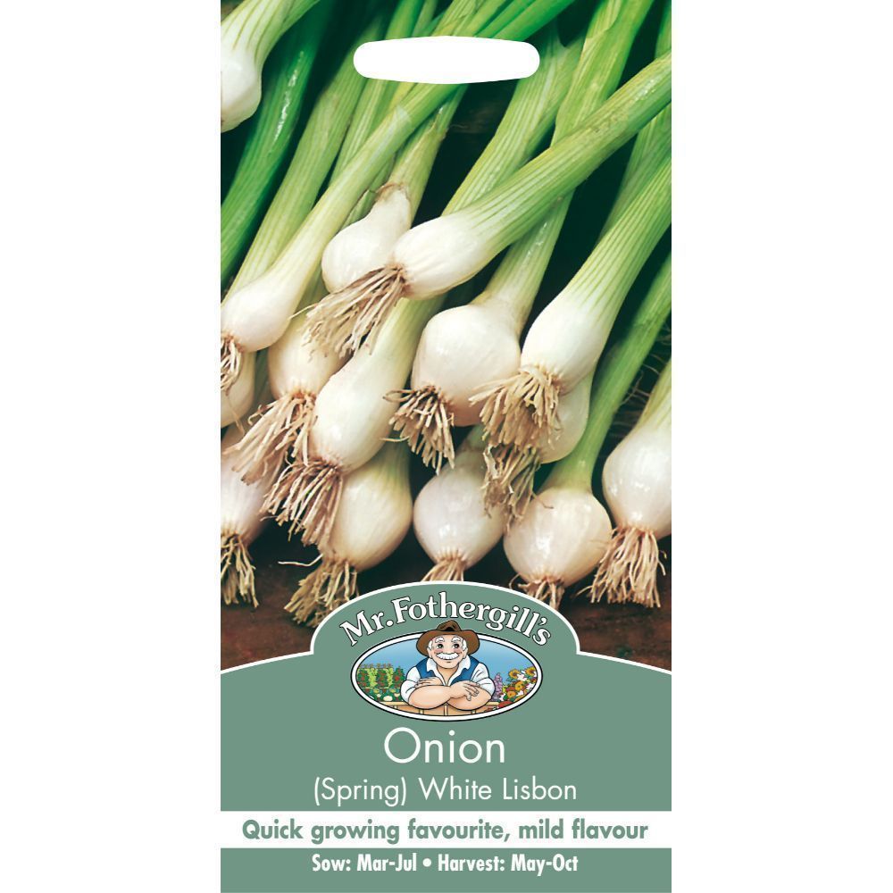 Mr Fothergill's Onion Spring White Lisbon