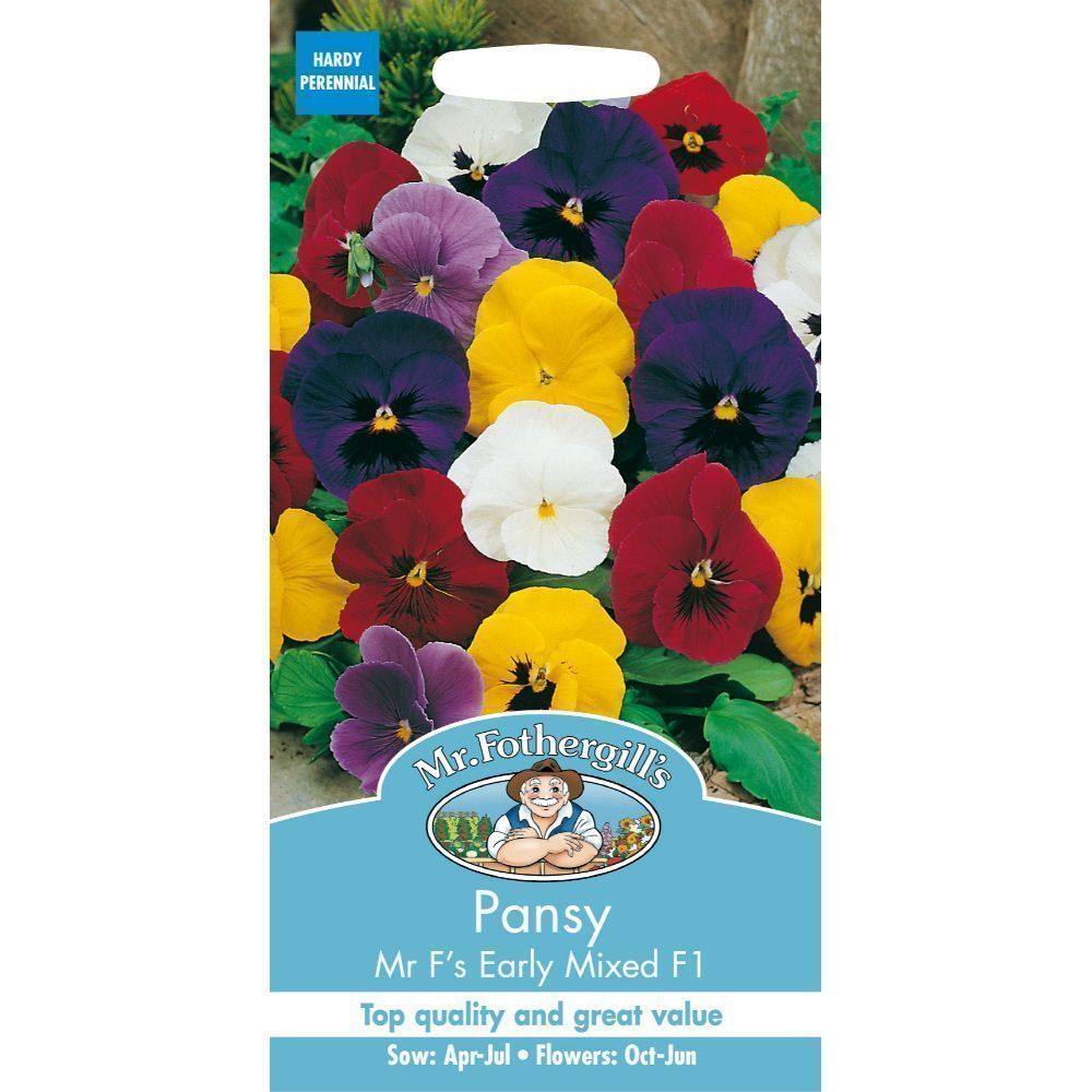 Mr Fothergills Pansy Early Mixed F1
