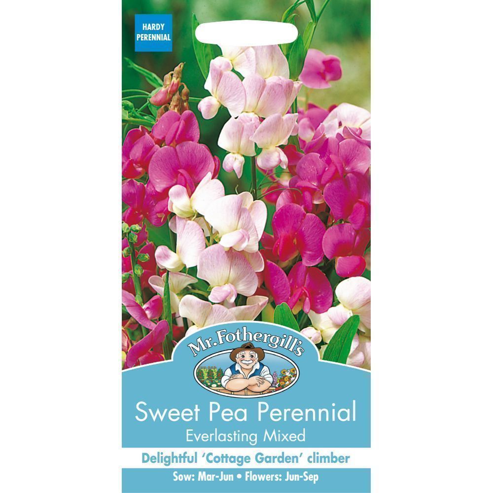 Mr Fothergills Sweet Pea Perennial Everlasting Mixed