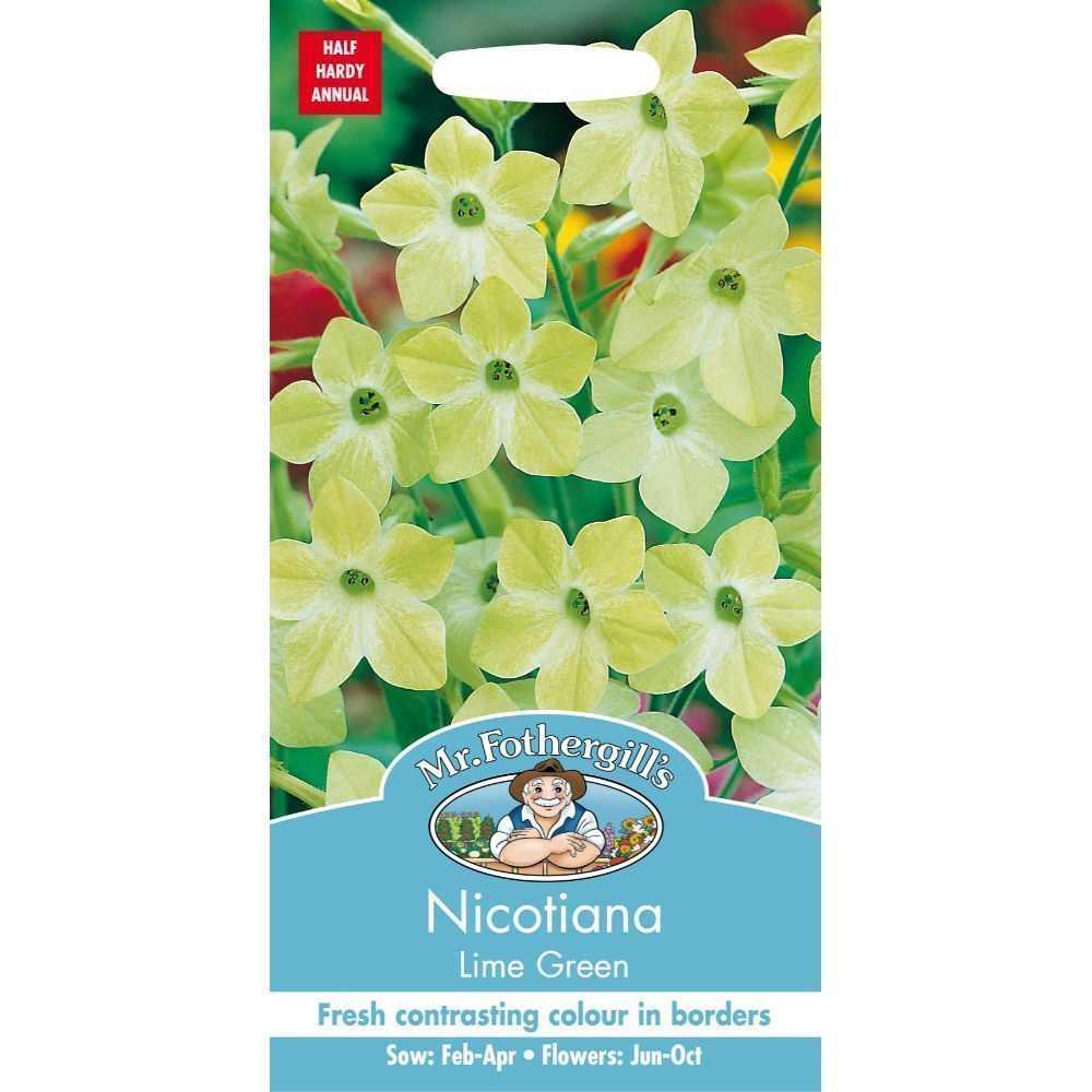 Mr Fothergills Nicotiana Lime Green