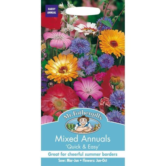 Mr Fothergills Mixed Annuals Quick & Easy