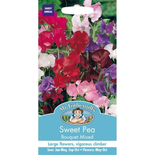 Mr Fothergills Sweet Pea Bouquet Mixed