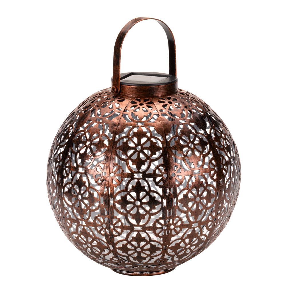 Smart Garden Damasquette Solar Lantern - Bronze