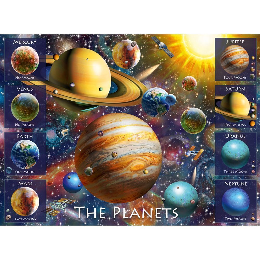 The Planets Jigsaw Puzzle - 100 XXL Pieces