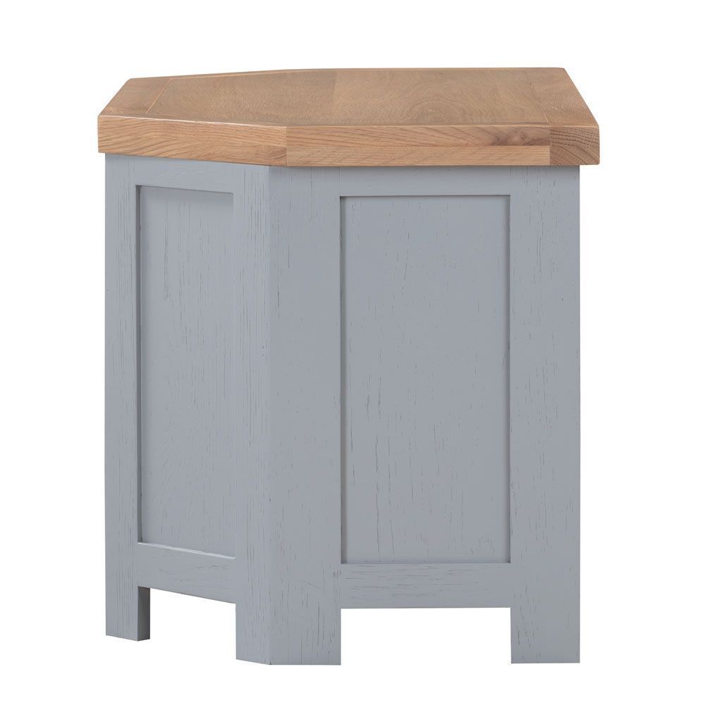 Rockcliffe Painted Oak Corner TV Unit