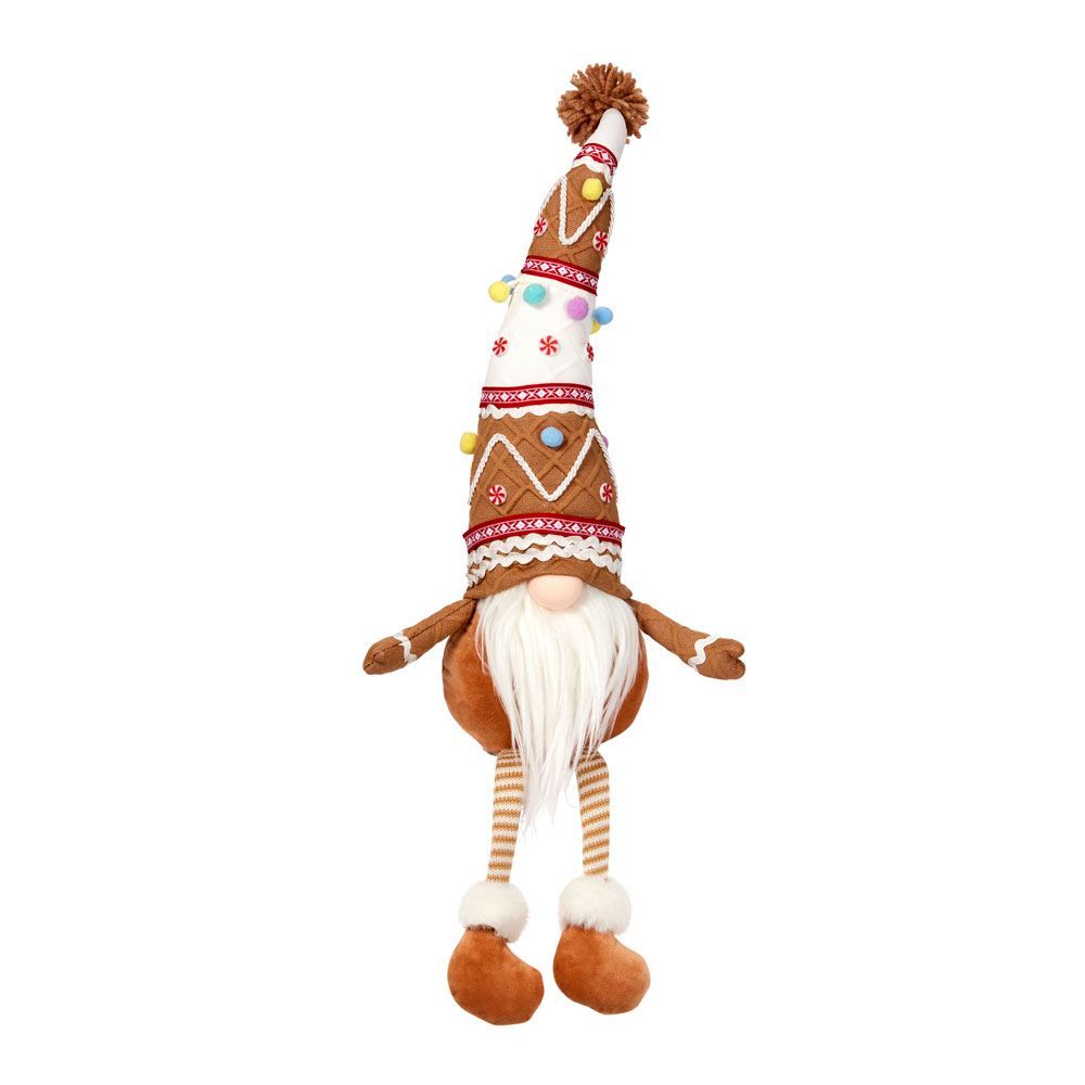 Gingerbread Seated Gonk with Dangly Legs 60cm