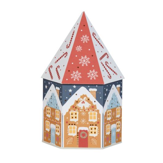 Gingerbread Illuminated Decor House 20cm