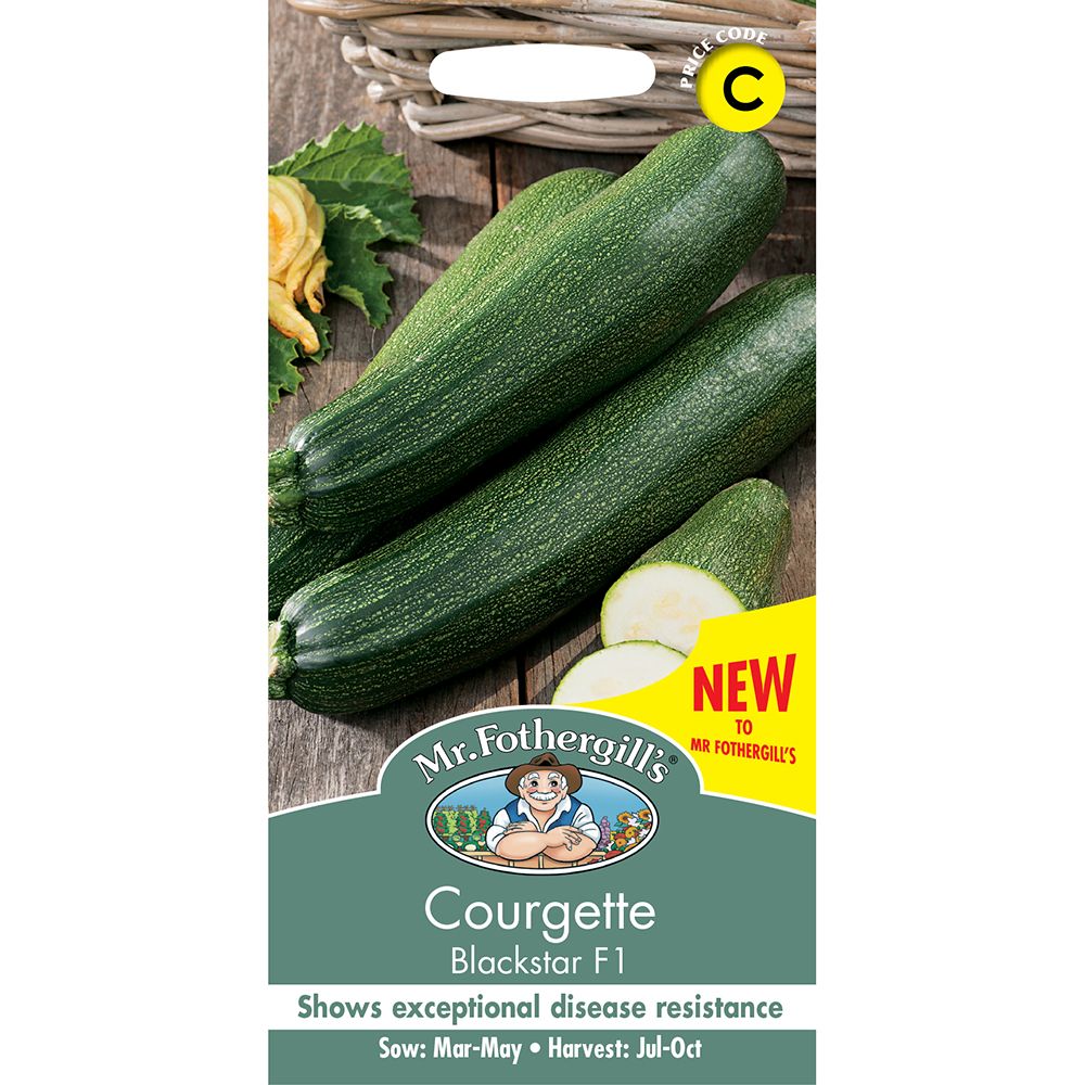 Mr Fothergill's Courgette Blackstar F1