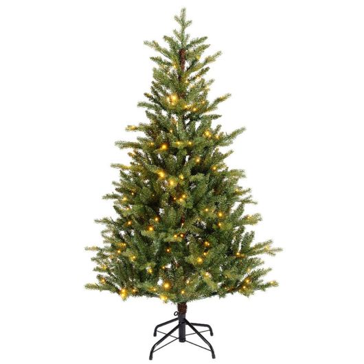 Fern Christmas Pre-lit Sherwood Pine Tree 6ft (1.8m)