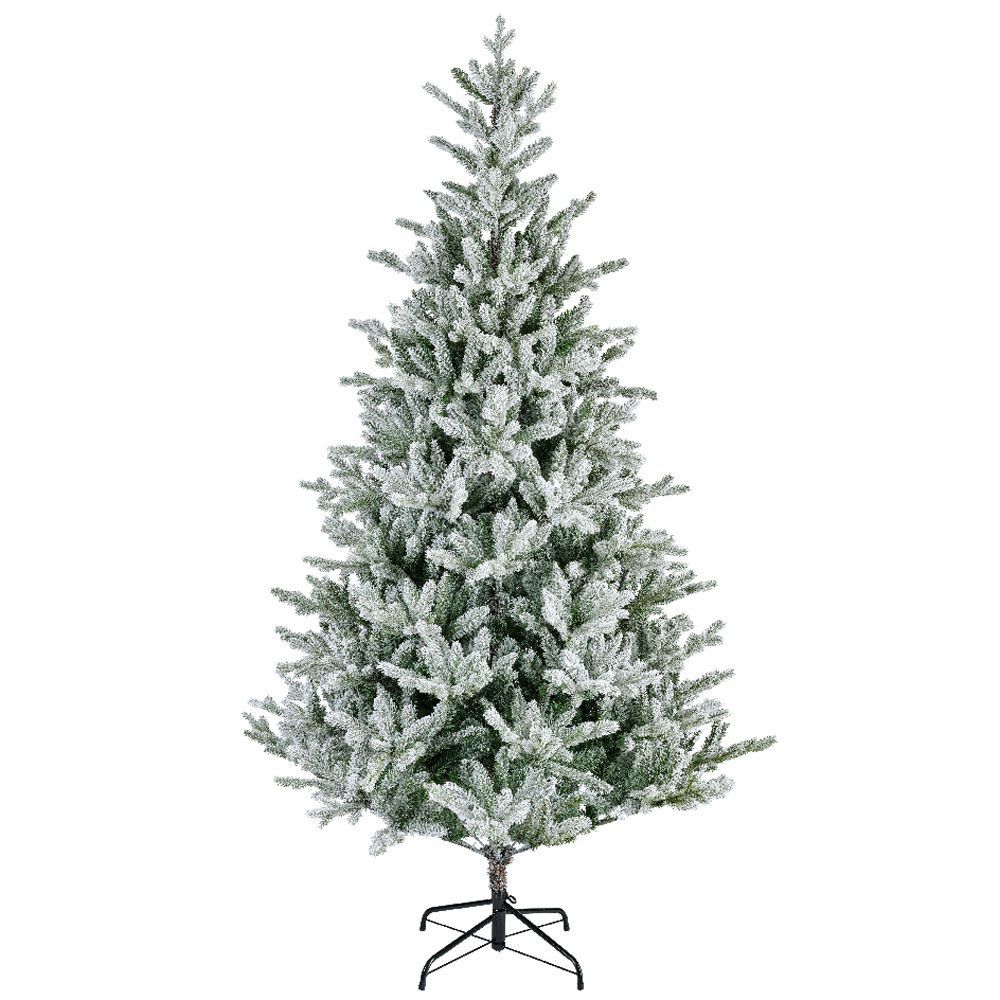 Fern Christmas Snowy Sherwood Pine Tree 6ft (1.8m)