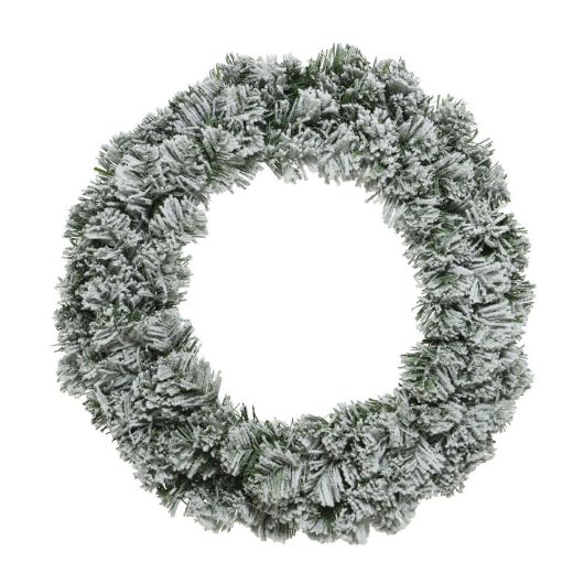 Fern Christmas Snowy Kielder Wreath 1.6ft (0.5cm)