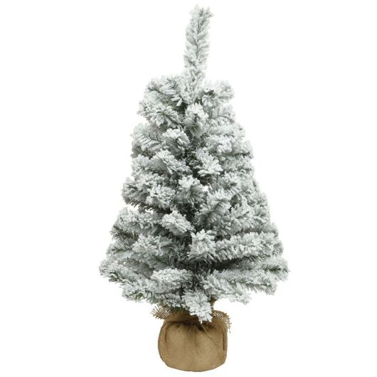 Fern Christmas Snowy Mini Kielder Tree 2.5ft (0.75m)