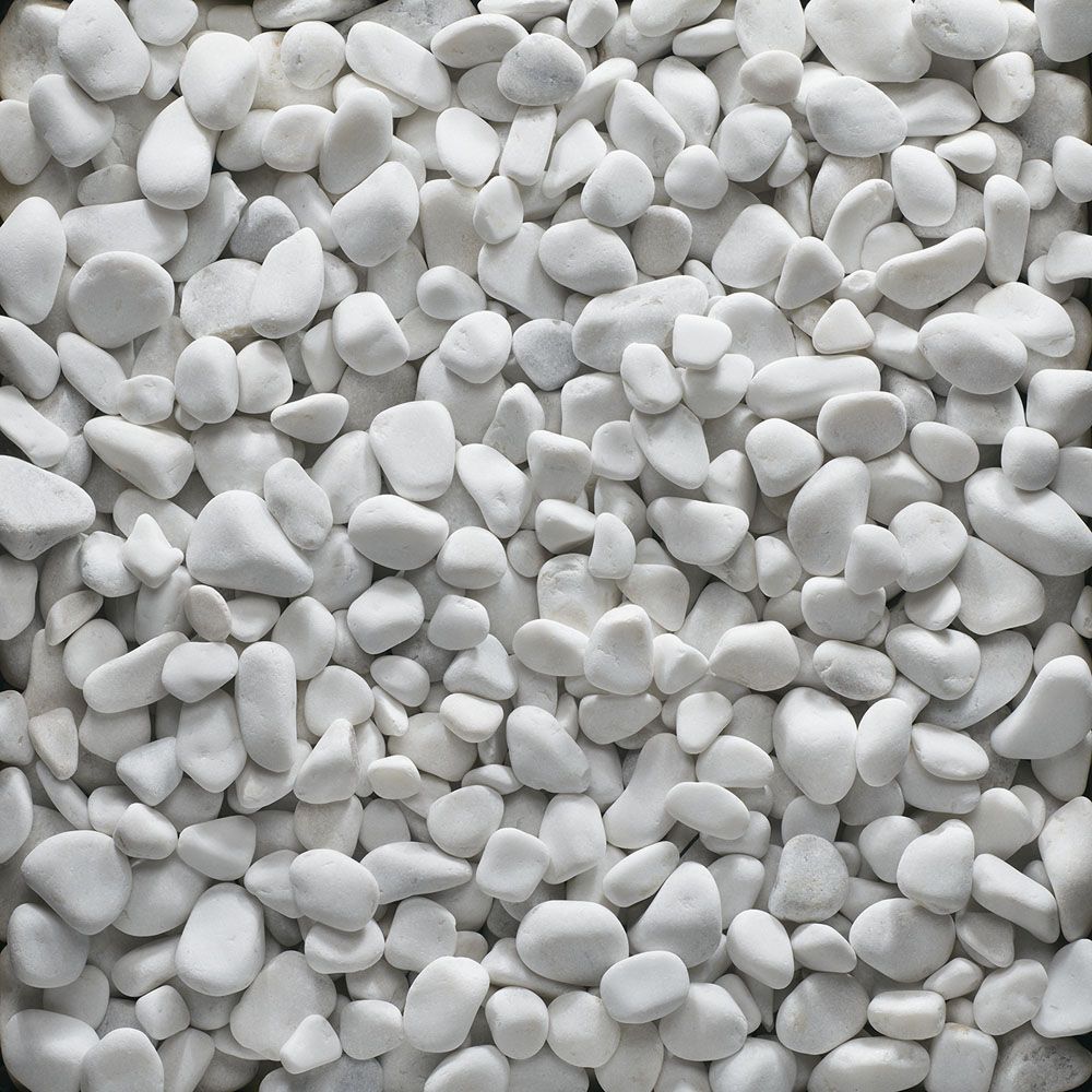 Altico Aurora White Premium Pebbles - 850Kg Bulk Bag