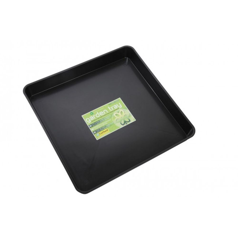 Garland Square Tray in Black - 60cm x 60cm