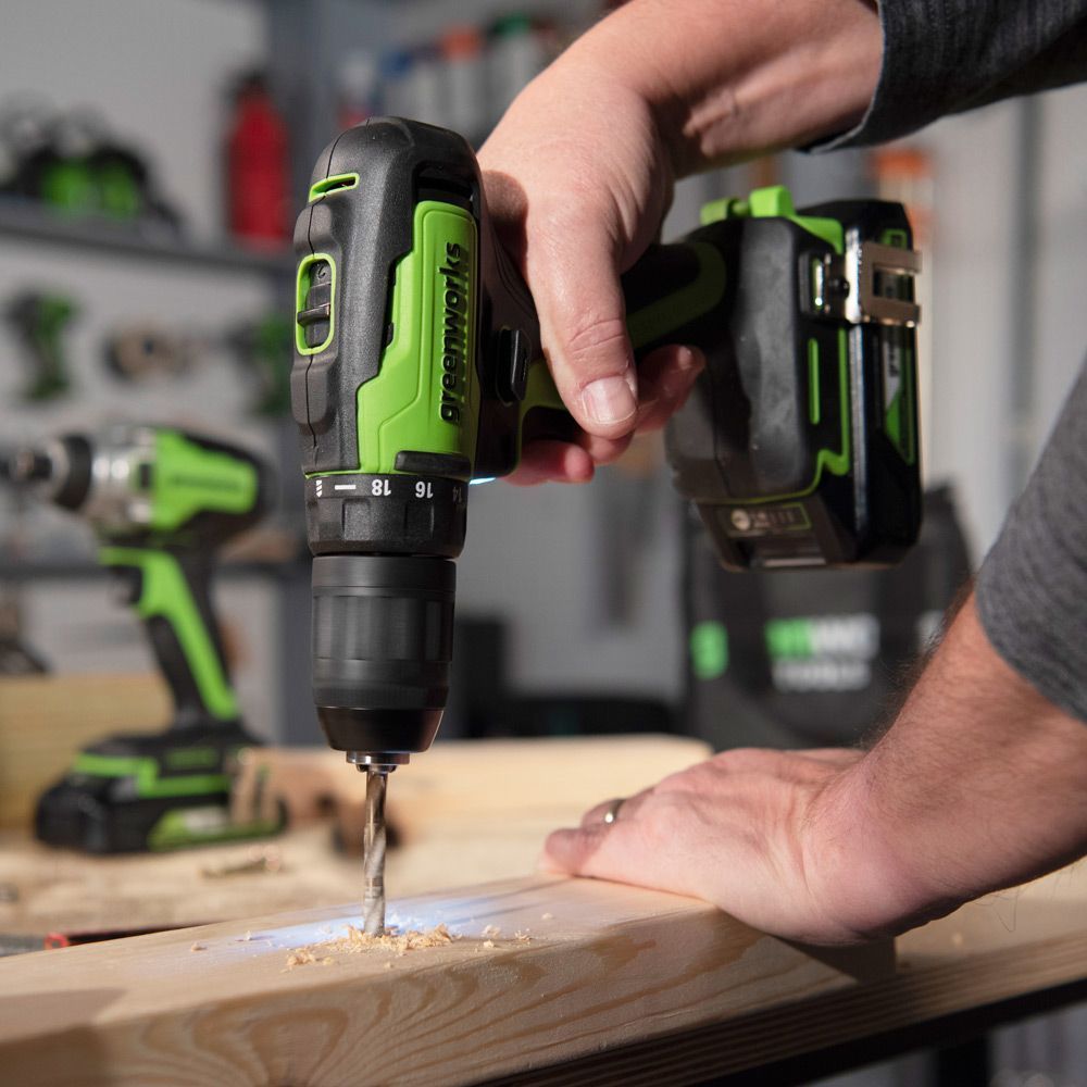 Greenworks 24V 35Nm Brushless Drill Driver (Tool Only) 