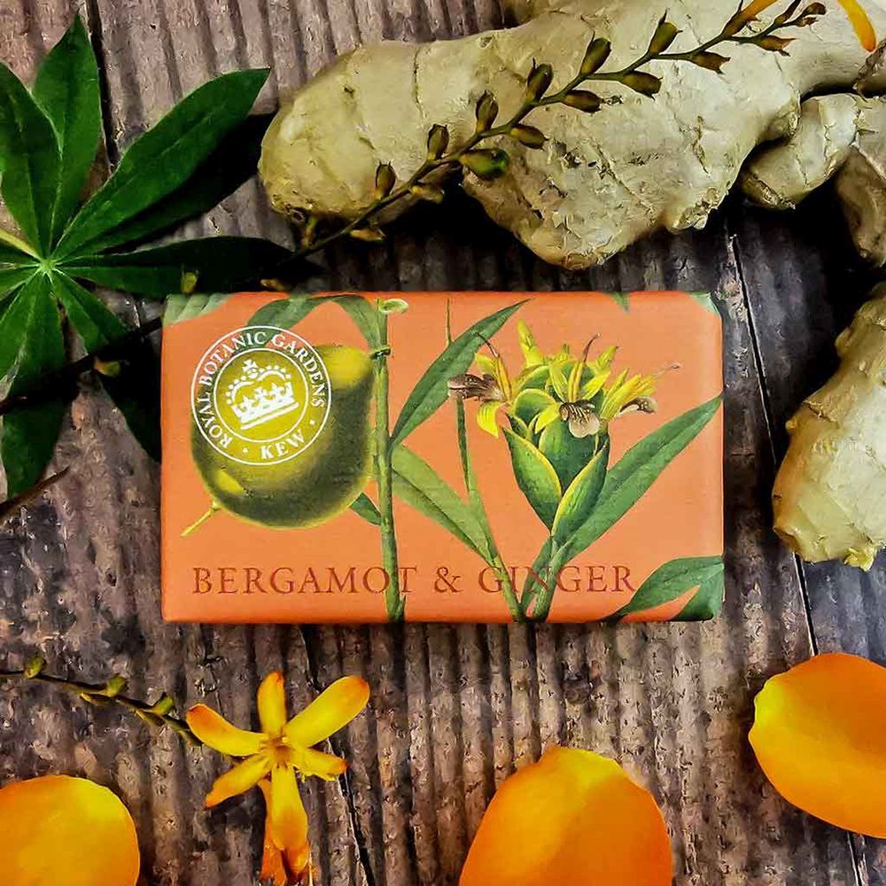 The English Soap Company - Bergamot and Ginger Shea Butter Soap