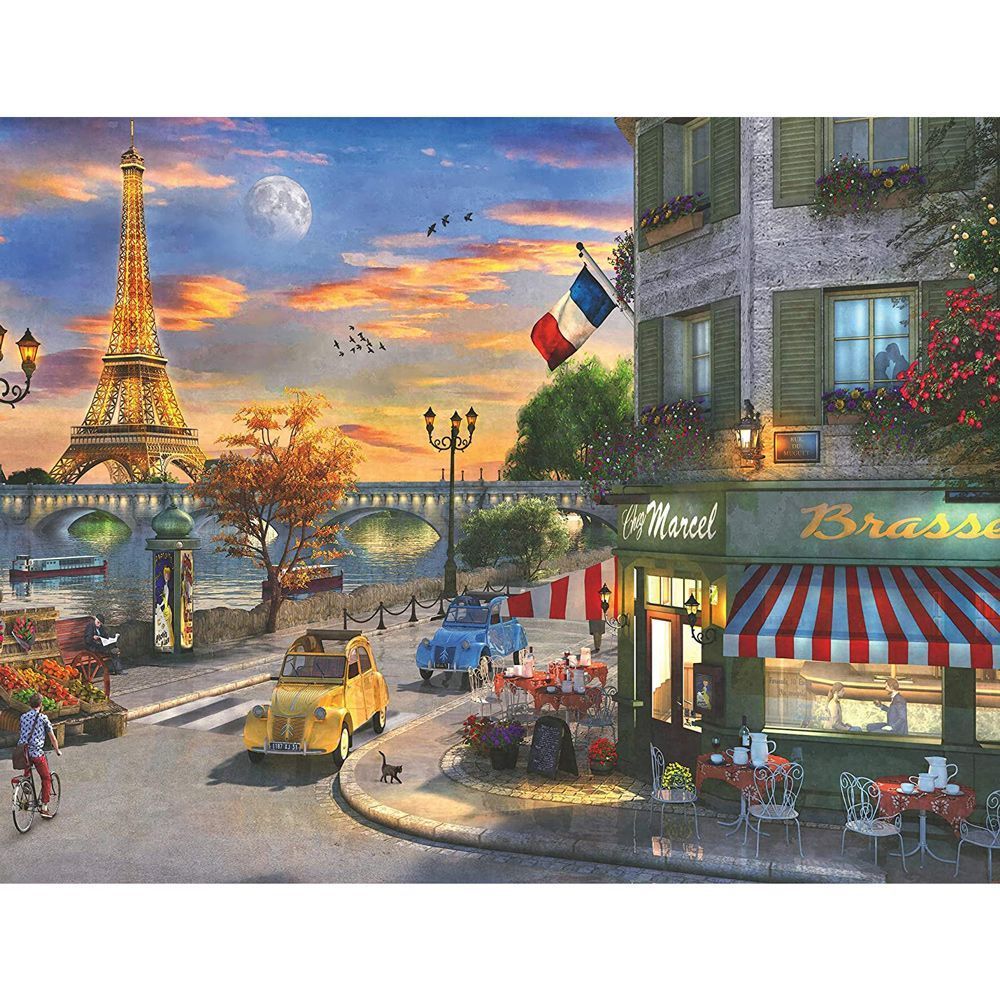 Paris Sunset Jigsaw Puzzle - 2000 Pieces