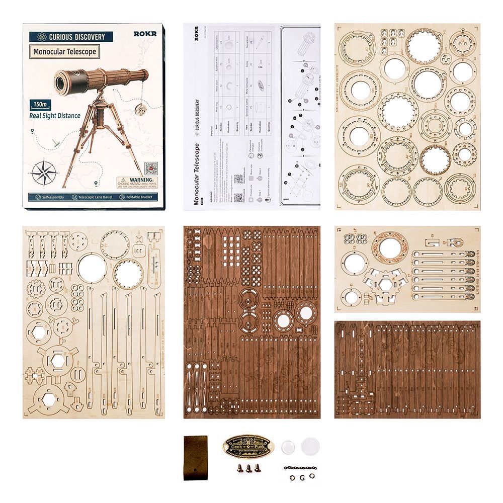 Robotime DIY Model Monocular Telescope