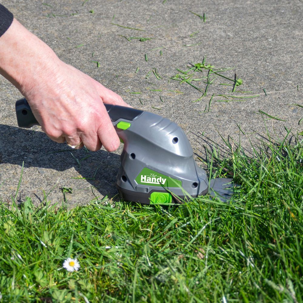 The Handy 3.6V Lithium-Ion Cordless Shrub Shear & Grass Blades 