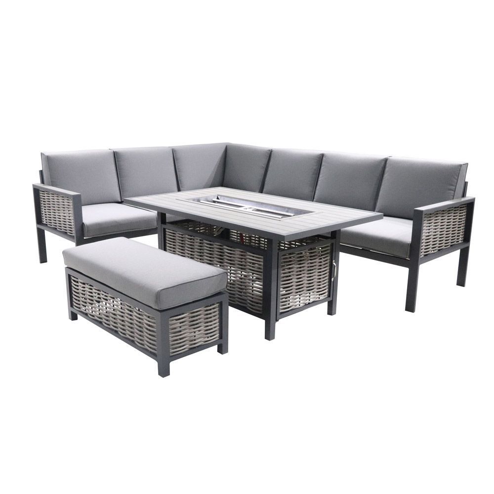 Fern Living Thornton Rectangular with Fire Pit