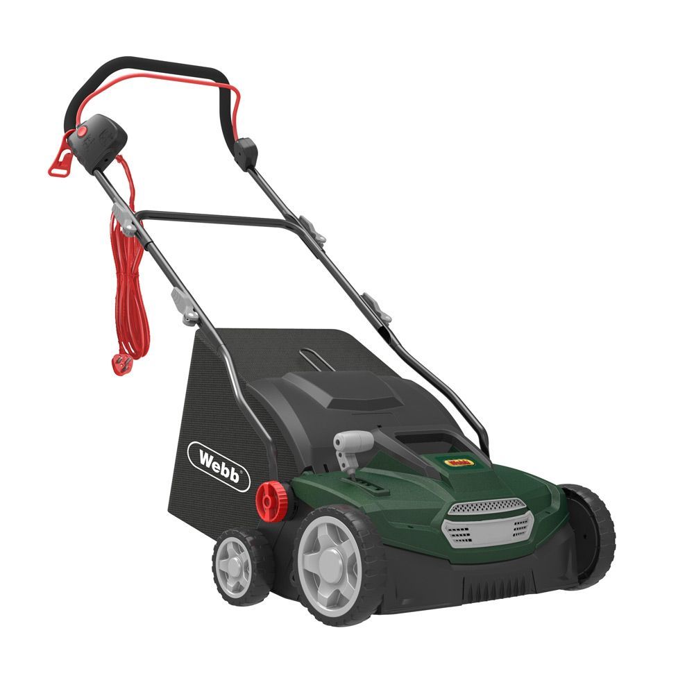 Webb 2-in-1 Electric Scarifier & Lawn Rake