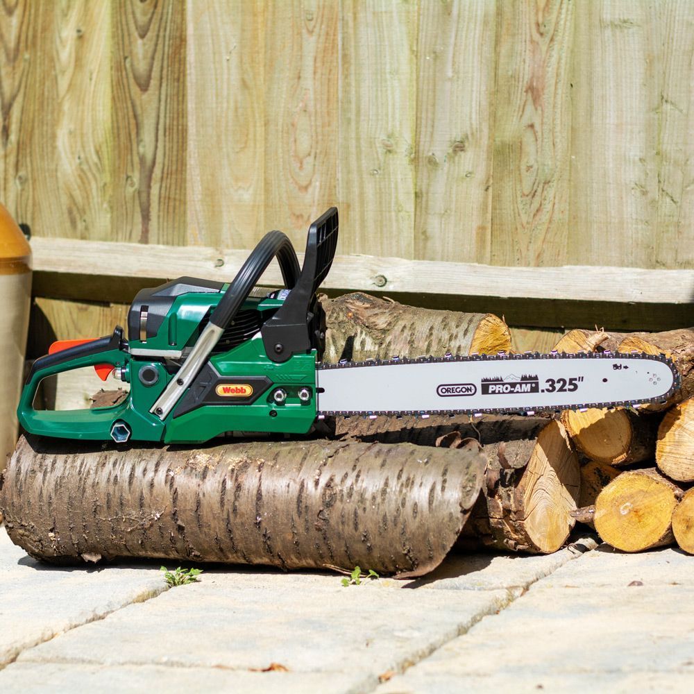 Webb 46cm 50cc Petrol Chainsaw 