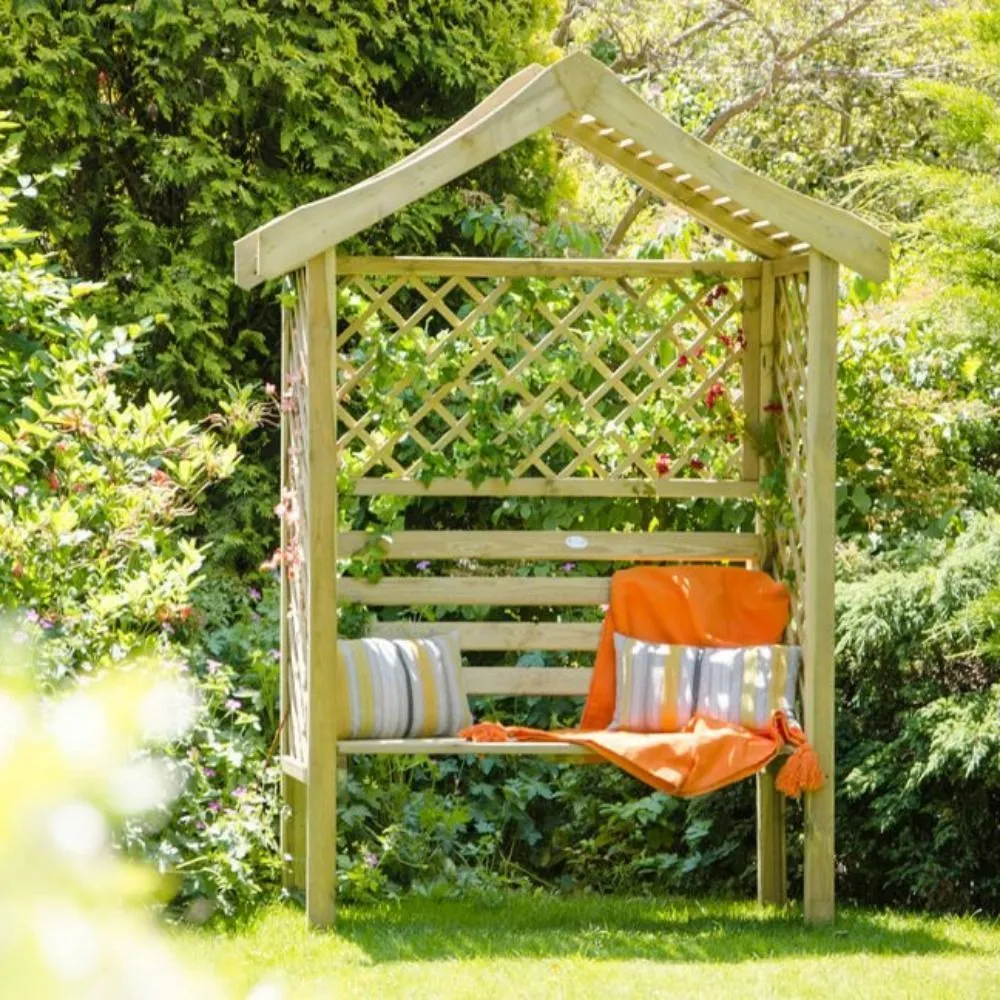 Resting zone with an Arbour